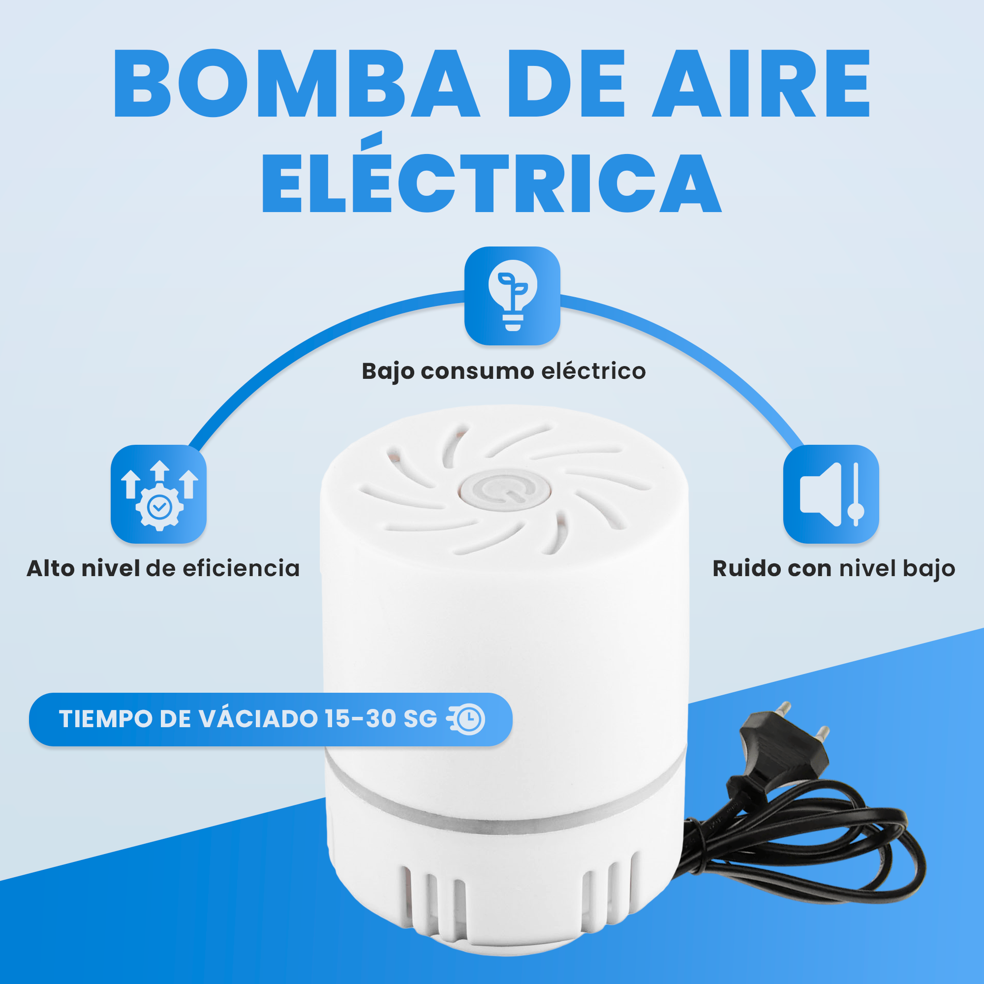 PACK BOLSAS AL VACÍO CON BOMBA ELÉCTRICA